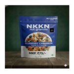 NKKN Brand Nut Granola with blueberry and cinnamon